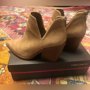 Vince Camuto Gigietta Booties in excellent condition.